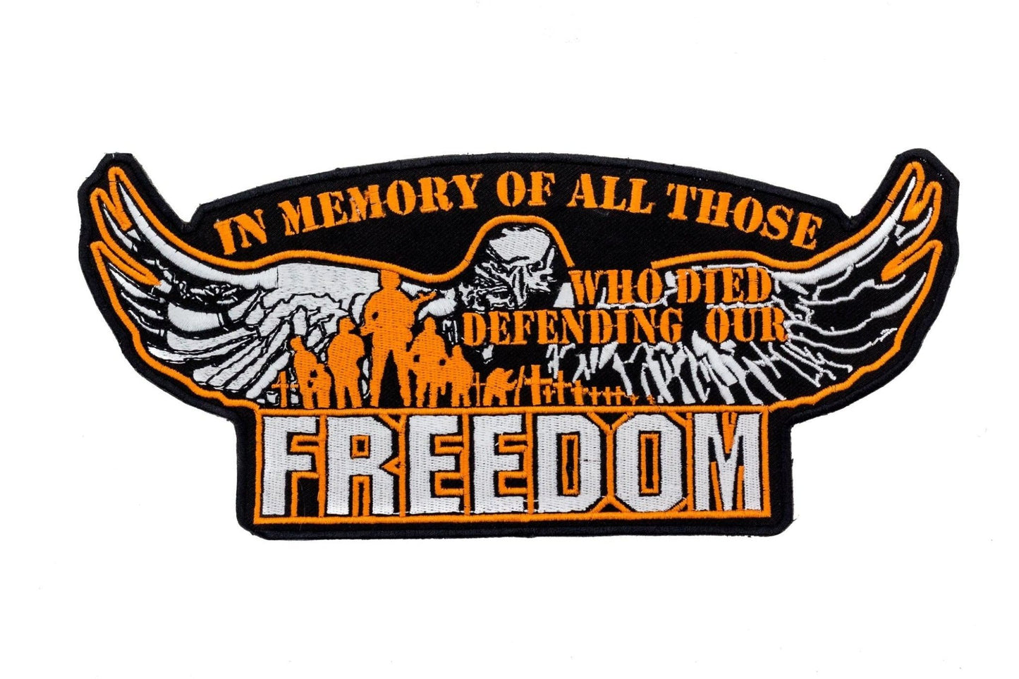 Freedom in the Memory of All Center Patch - Motorcycle Biker Patch Veteran Patches
