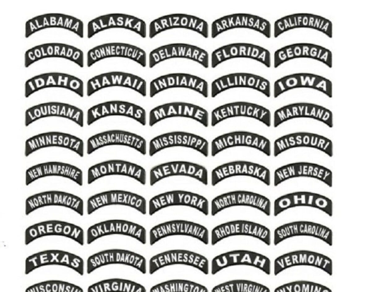State Names Patches