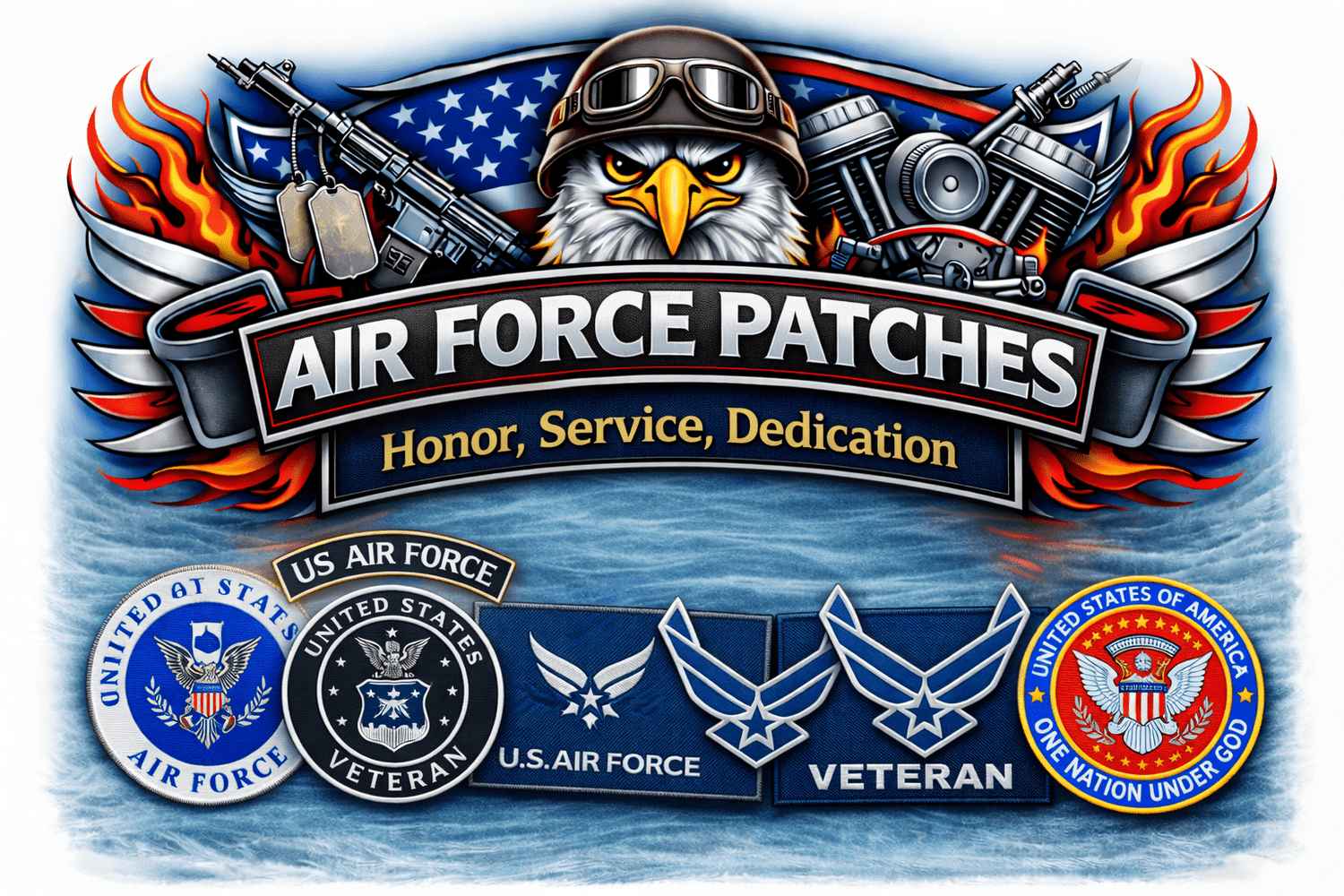Air Force Patches - Veteran Patches