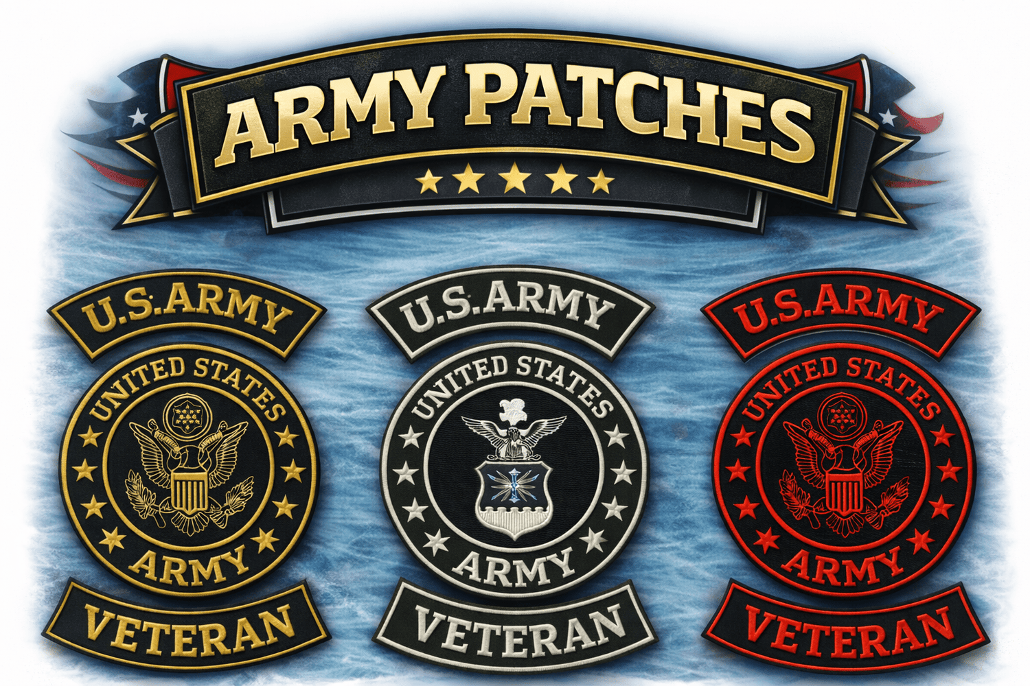 Army Patches - Veteran Patches