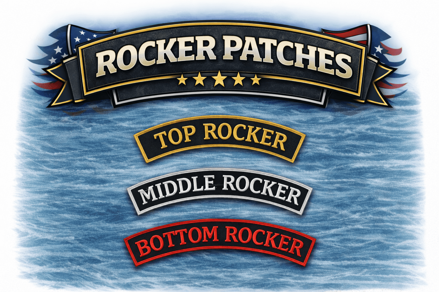 Rocker Patches - Veteran Patches