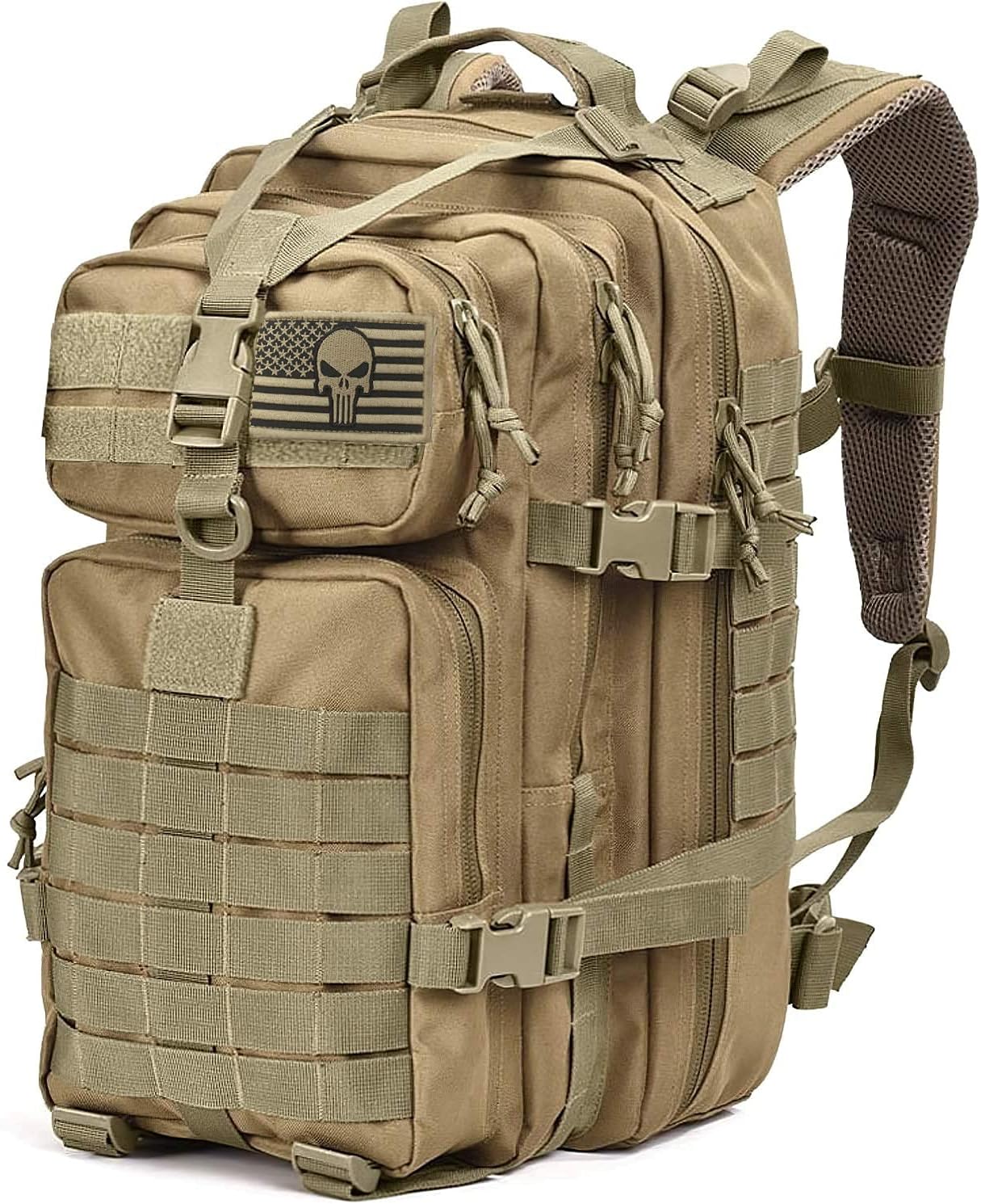 10 Pcs American Flag Patches - Tactical Morale Bundle Veteran Patches