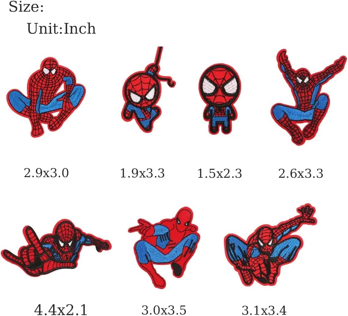 14 Pcs Iron On Patches - Embroidered Applique Set Veteran Patches