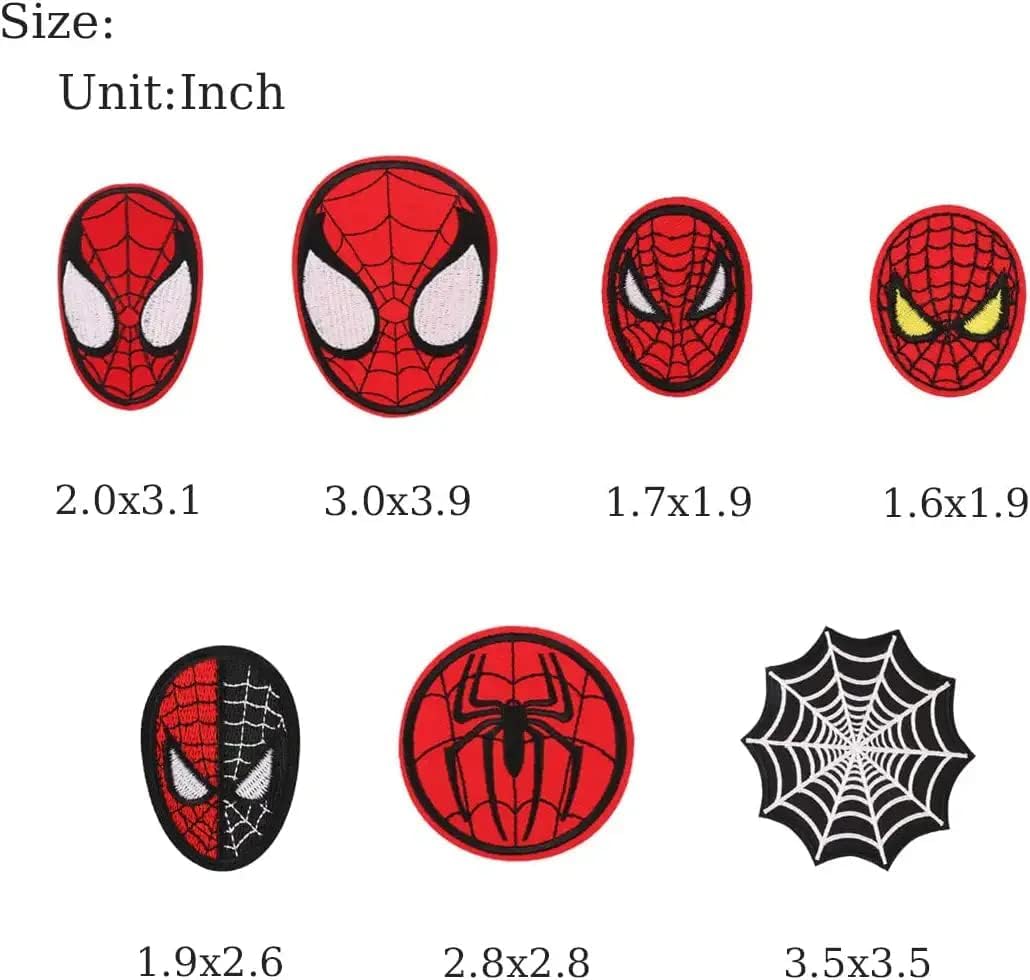 14 Pcs Iron On Patches - Embroidered Applique Set Veteran Patches