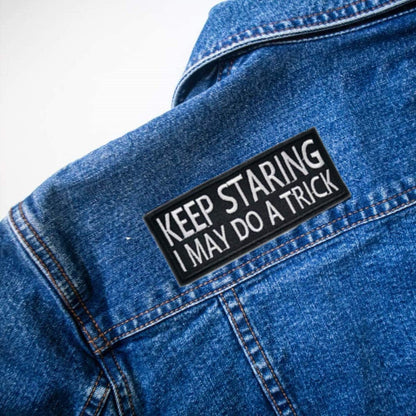 15 Pcs Slogan Letter Patches - Motorcycle Biker Veteran Patches