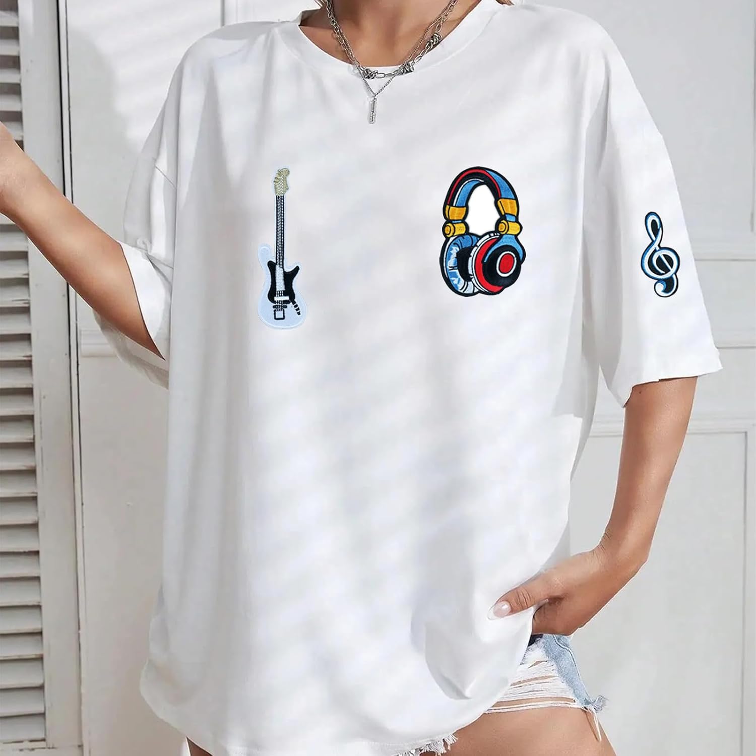 16 Pcs Hip Hop Music Iron On Patches - Embroidered Veteran Patches