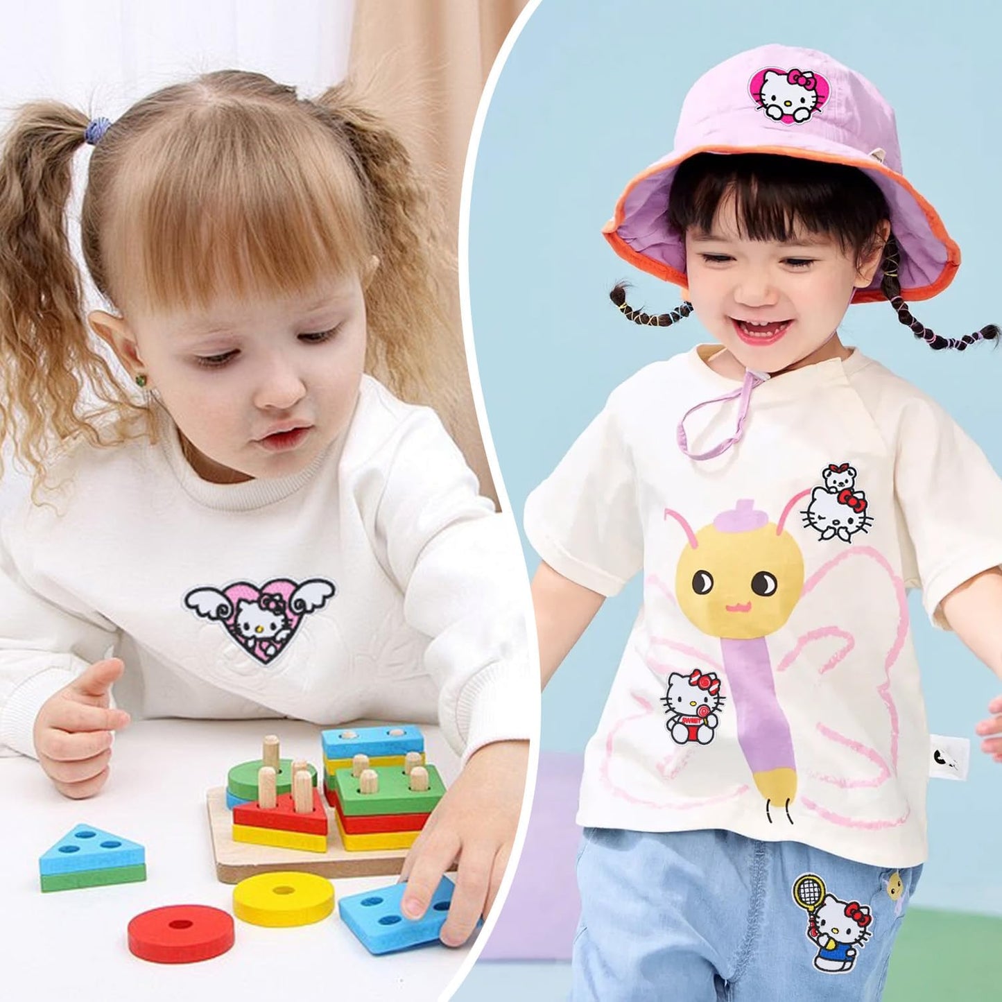 17 Pcs Cute Cartoon Cat Patches - Iron On Embroidered Veteran Patches