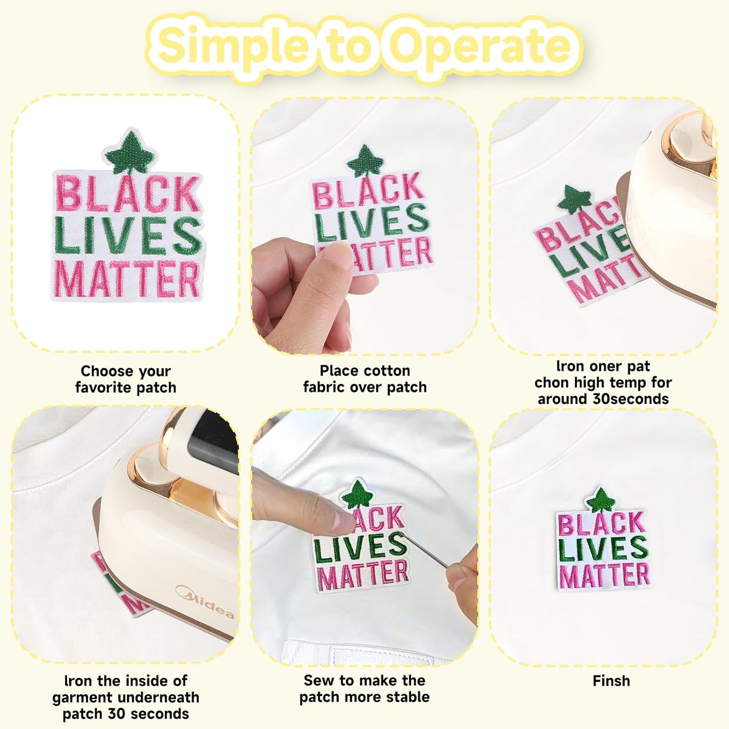 18 Pcs Zeta Phi Beta Patches - Sorority Embroidered Veteran Patches