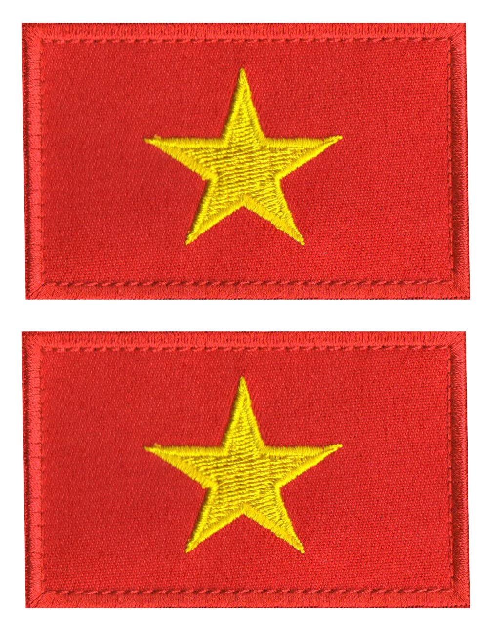 2 Pcs US Flag Patches - Tactical Military Morale Veteran Patches