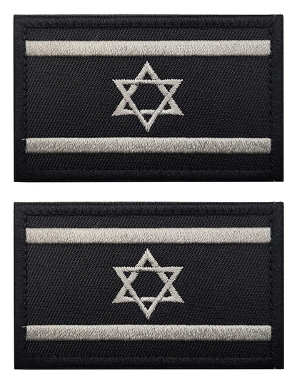 2 Pcs US Flag Patches - Tactical Military Morale Veteran Patches