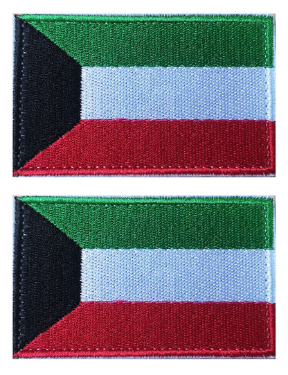 2 Pcs US Flag Patches - Tactical Military Morale Veteran Patches