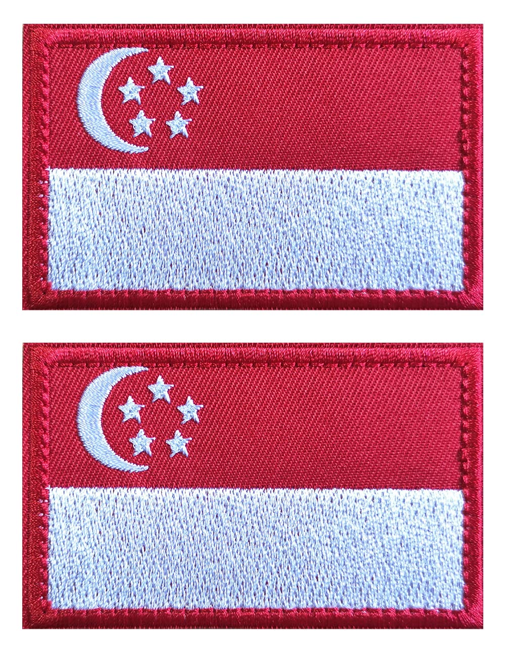 2 Pcs US Flag Patches - Tactical Military Morale Veteran Patches