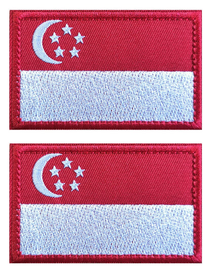 2 Pcs US Flag Patches - Tactical Military Morale Veteran Patches