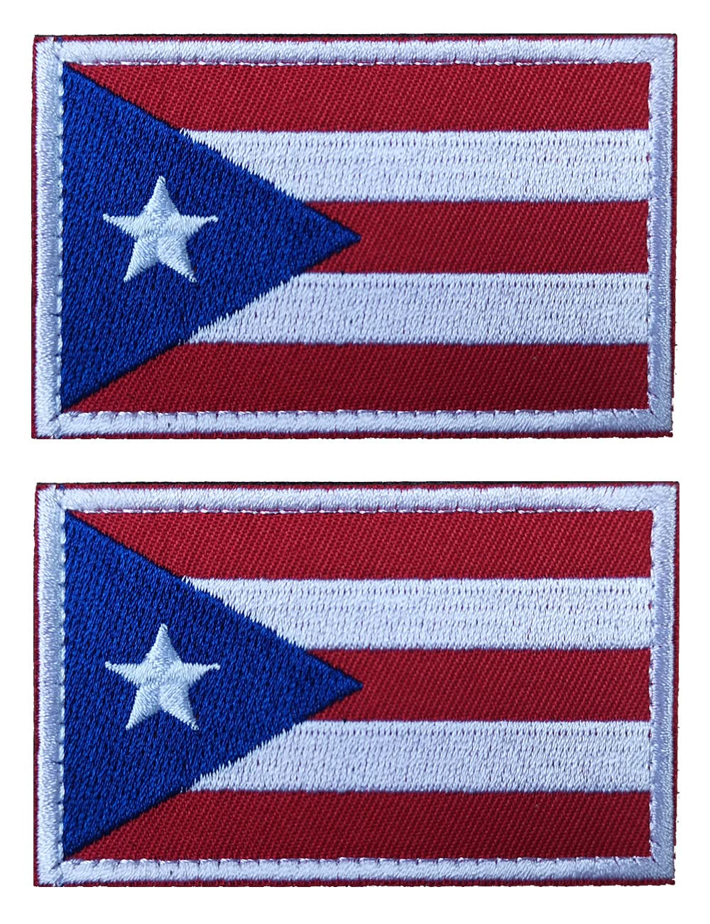2 Pcs US Flag Patches - Tactical Military Morale Veteran Patches