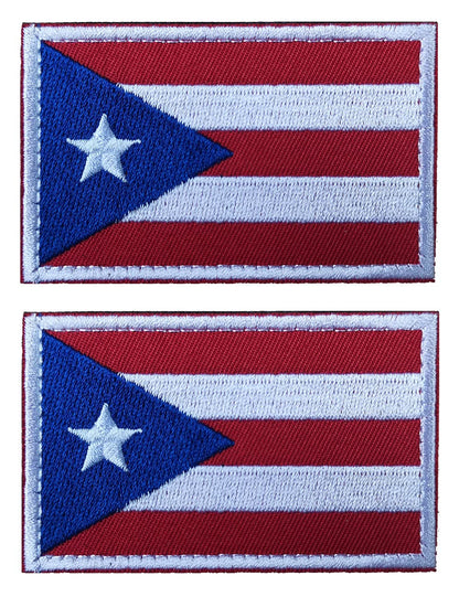 2 Pcs US Flag Patches - Tactical Military Morale Veteran Patches
