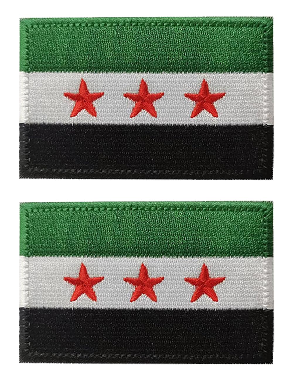 2 Pcs US Flag Patches - Tactical Military Morale Veteran Patches