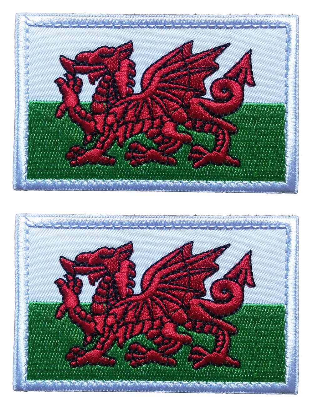 2 Pcs US Flag Patches - Tactical Military Morale Veteran Patches