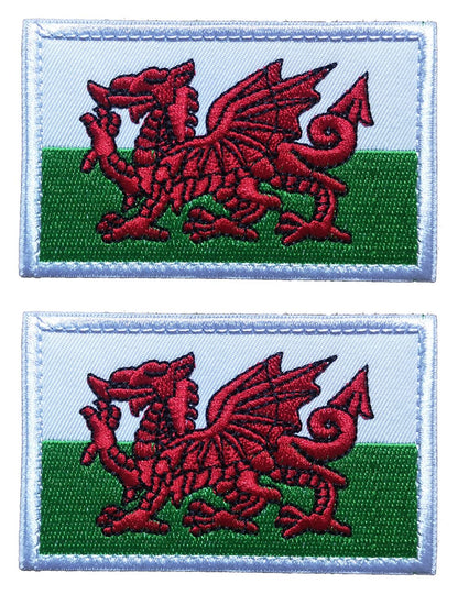 2 Pcs US Flag Patches - Tactical Military Morale Veteran Patches