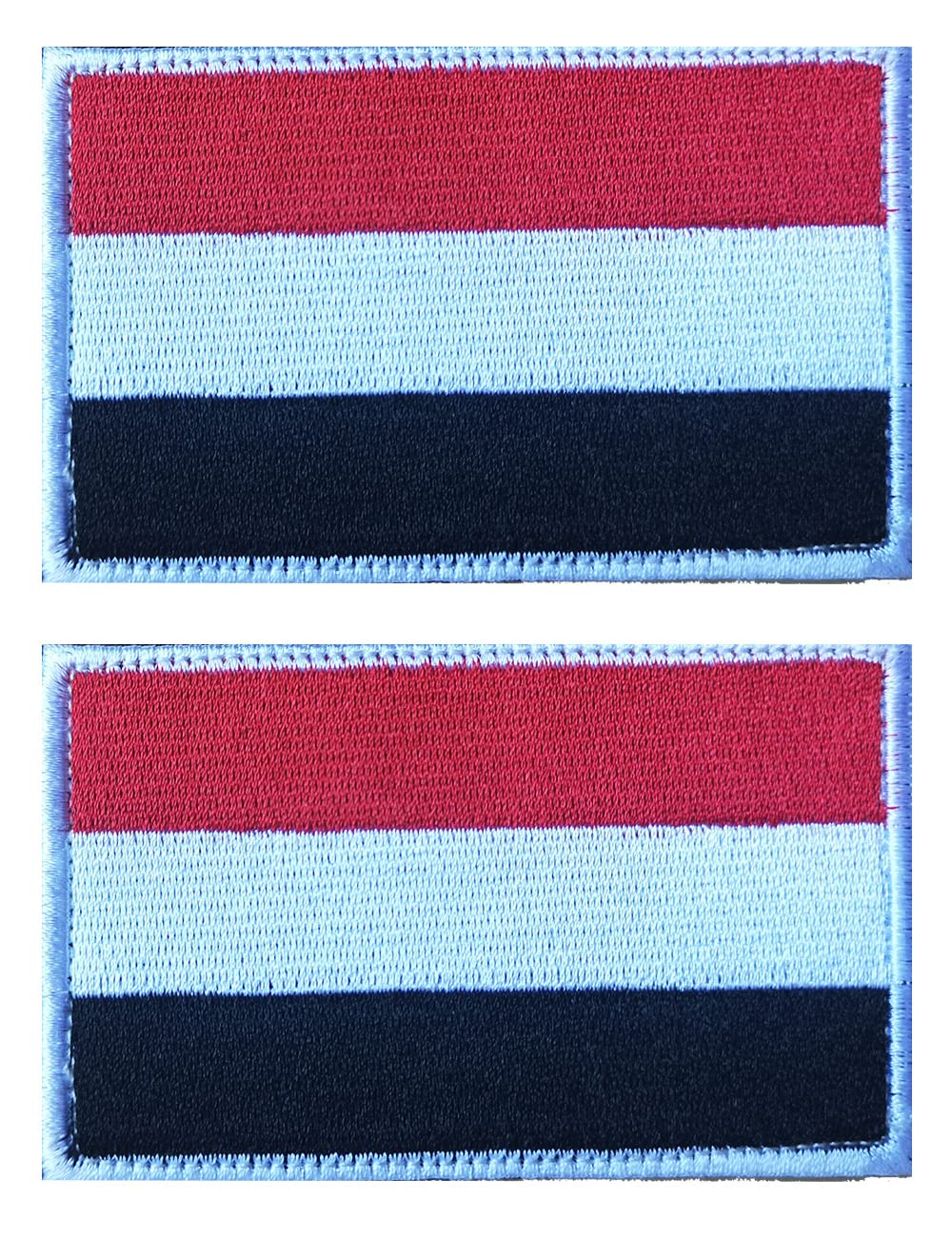 2 Pcs US Flag Patches - Tactical Military Morale Veteran Patches