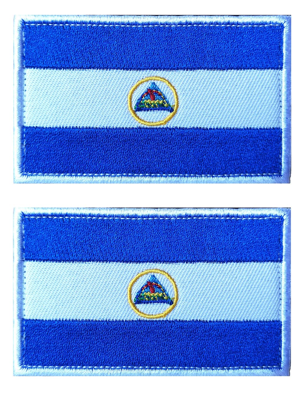 2 Pcs US Flag Patches - Tactical Military Morale Veteran Patches