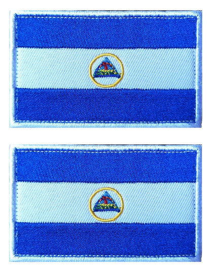 2 Pcs US Flag Patches - Tactical Military Morale Veteran Patches