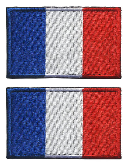 2 Pcs US Flag Patches - Tactical Military Morale Veteran Patches