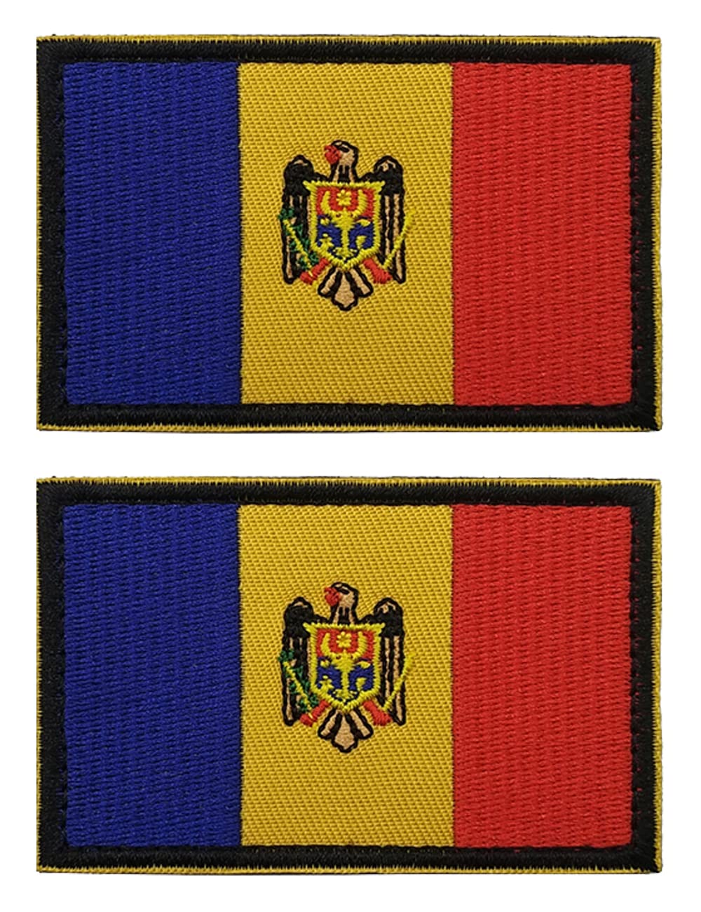 2 Pcs US Flag Patches - Tactical Military Morale Veteran Patches