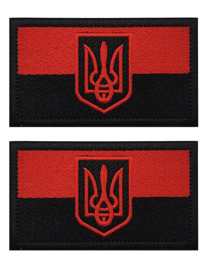 2 Pcs US Flag Patches - Tactical Military Morale Veteran Patches