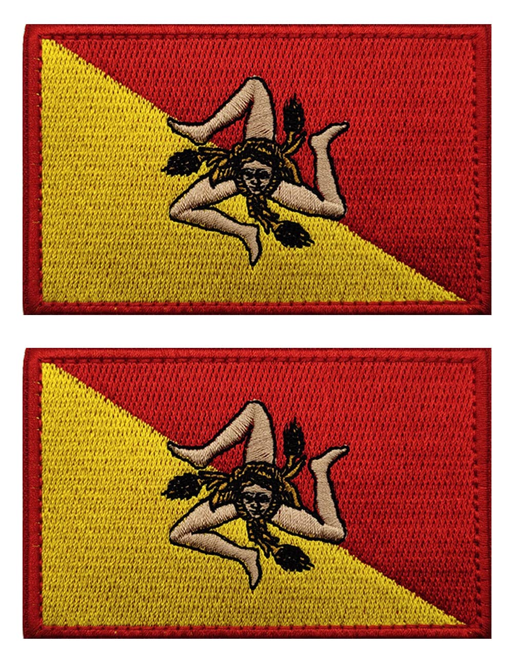 2 Pcs US Flag Patches - Tactical Military Morale Veteran Patches