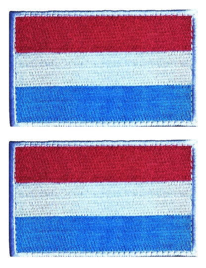2 Pcs US Flag Patches - Tactical Military Morale Veteran Patches