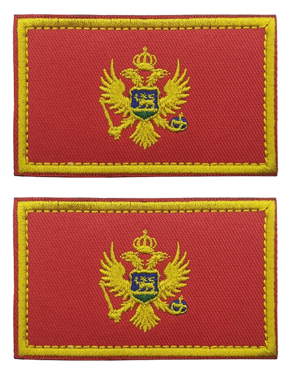 2 Pcs US Flag Patches - Tactical Military Morale Veteran Patches