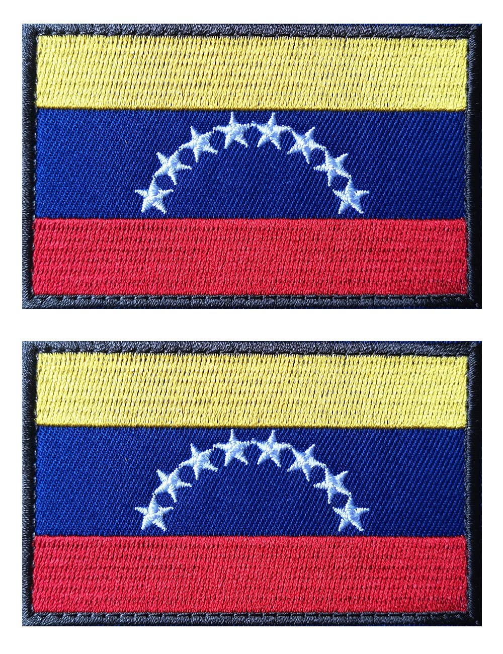 2 Pcs US Flag Patches - Tactical Military Morale Veteran Patches