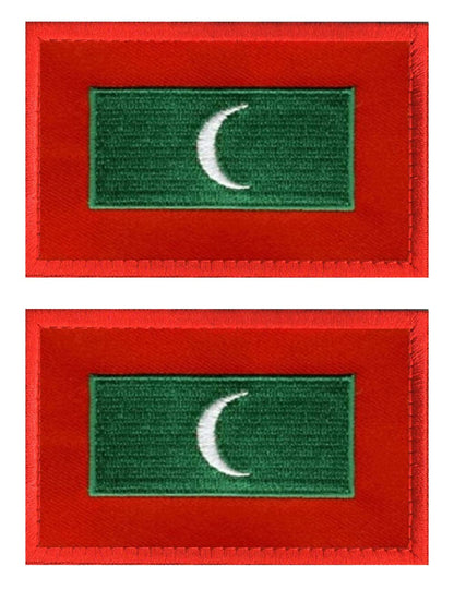 2 Pcs US Flag Patches - Tactical Military Morale Veteran Patches