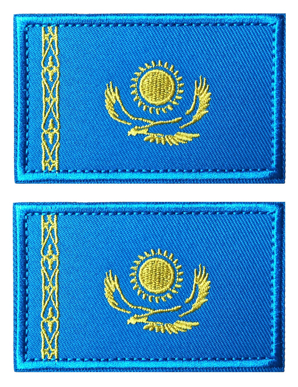 2 Pcs US Flag Patches - Tactical Military Morale Veteran Patches