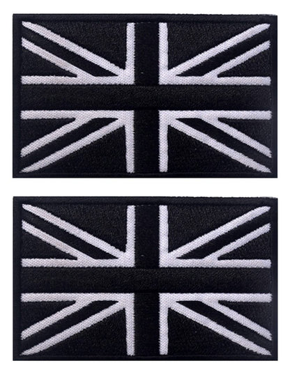 2 Pcs US Flag Patches - Tactical Military Morale Veteran Patches