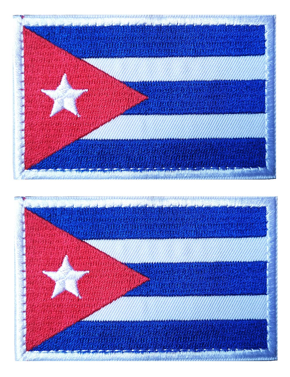 2 Pcs US Flag Patches - Tactical Military Morale Veteran Patches