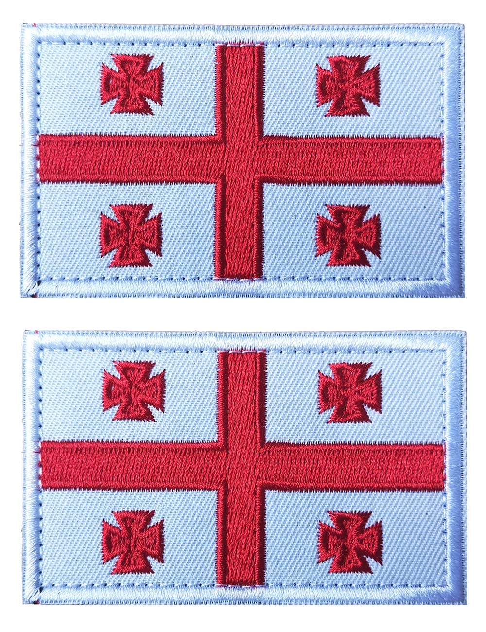 2 Pcs US Flag Patches - Tactical Military Morale Veteran Patches