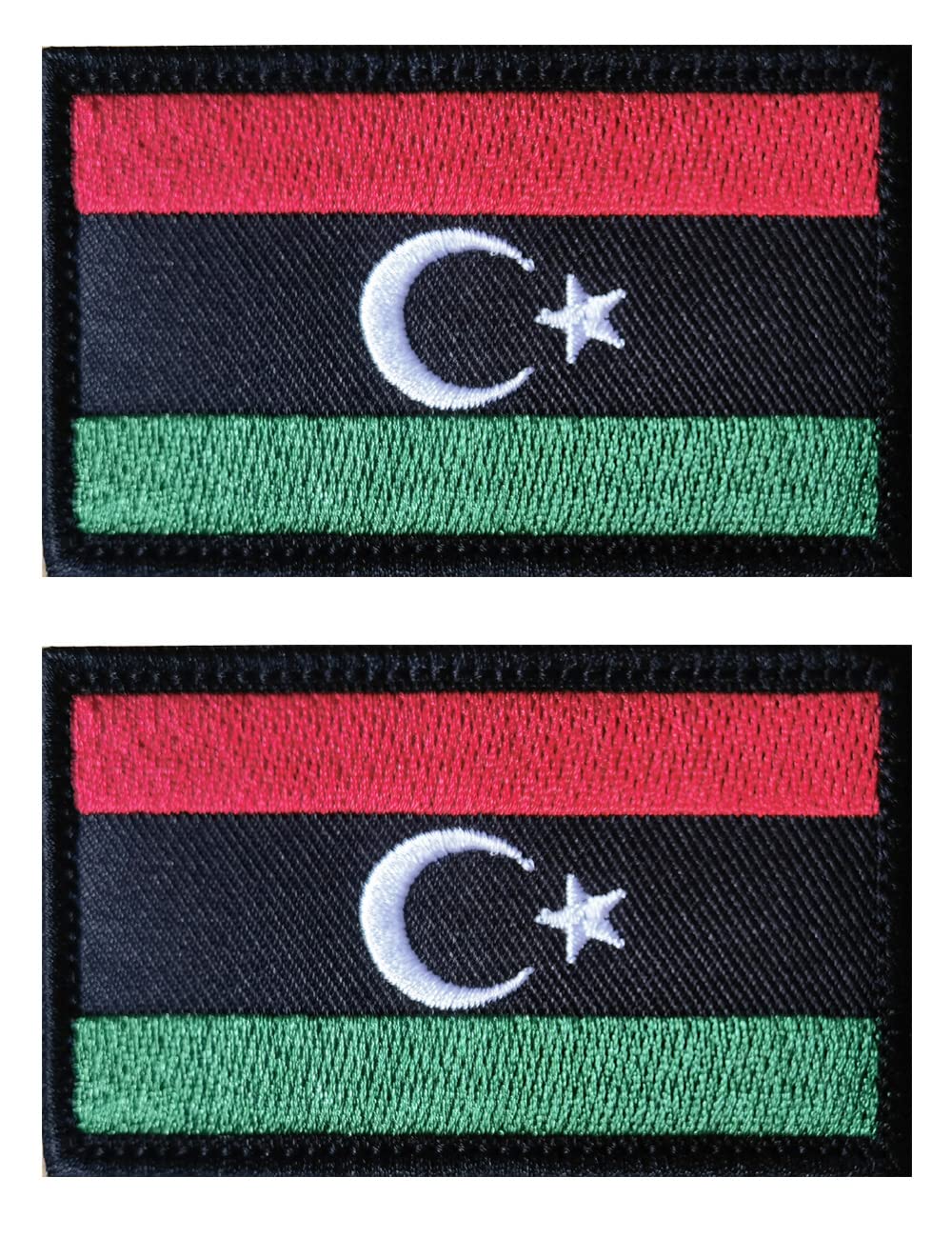 2 Pcs US Flag Patches - Tactical Military Morale Veteran Patches