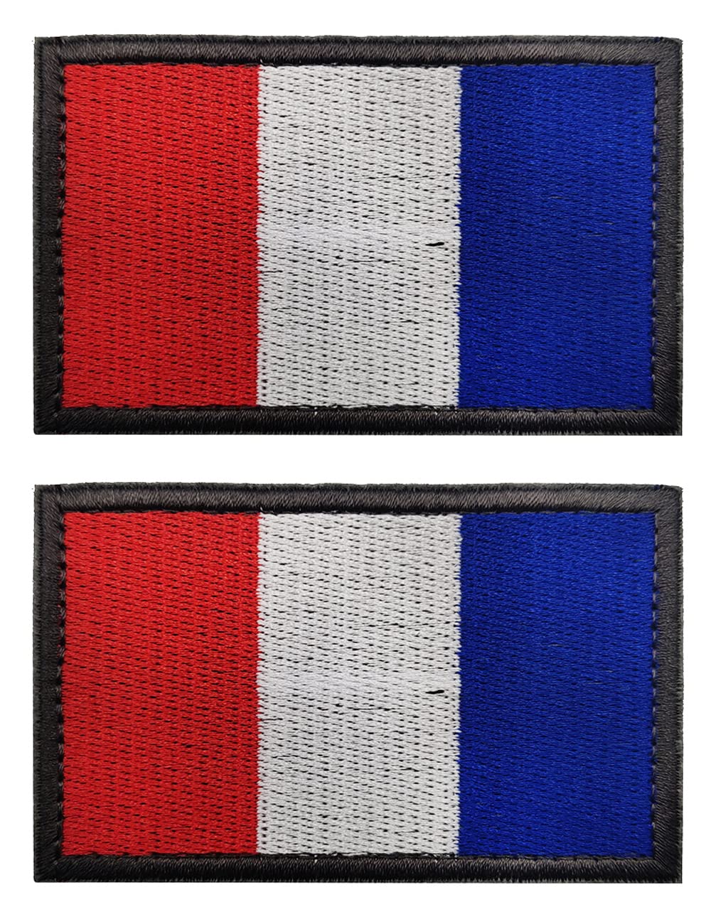 2 Pcs US Flag Patches - Tactical Military Morale Veteran Patches