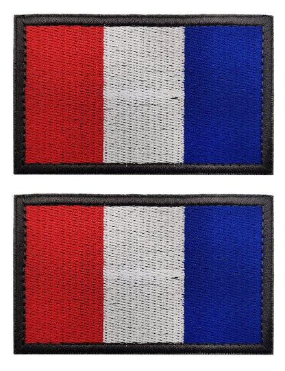 2 Pcs US Flag Patches - Tactical Military Morale Veteran Patches