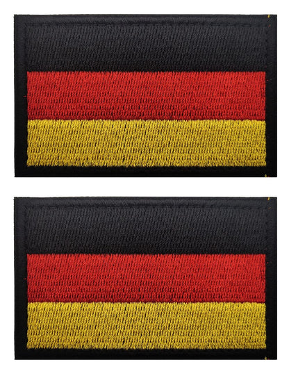 2 Pcs US Flag Patches - Tactical Military Morale Veteran Patches