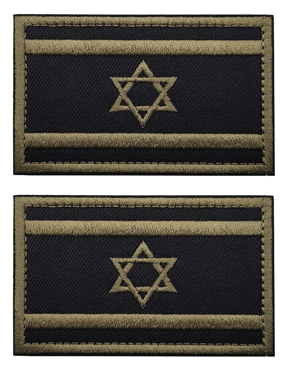 2 Pcs US Flag Patches - Tactical Military Morale Veteran Patches