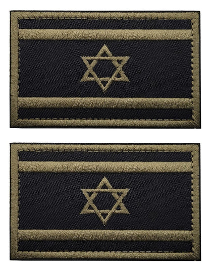 2 Pcs US Flag Patches - Tactical Military Morale Veteran Patches