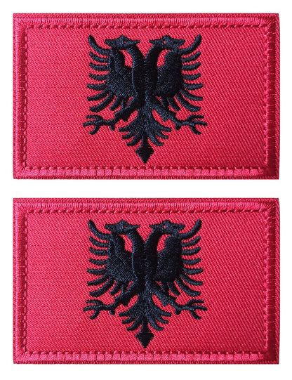 2 Pcs US Flag Patches - Tactical Military Morale Veteran Patches