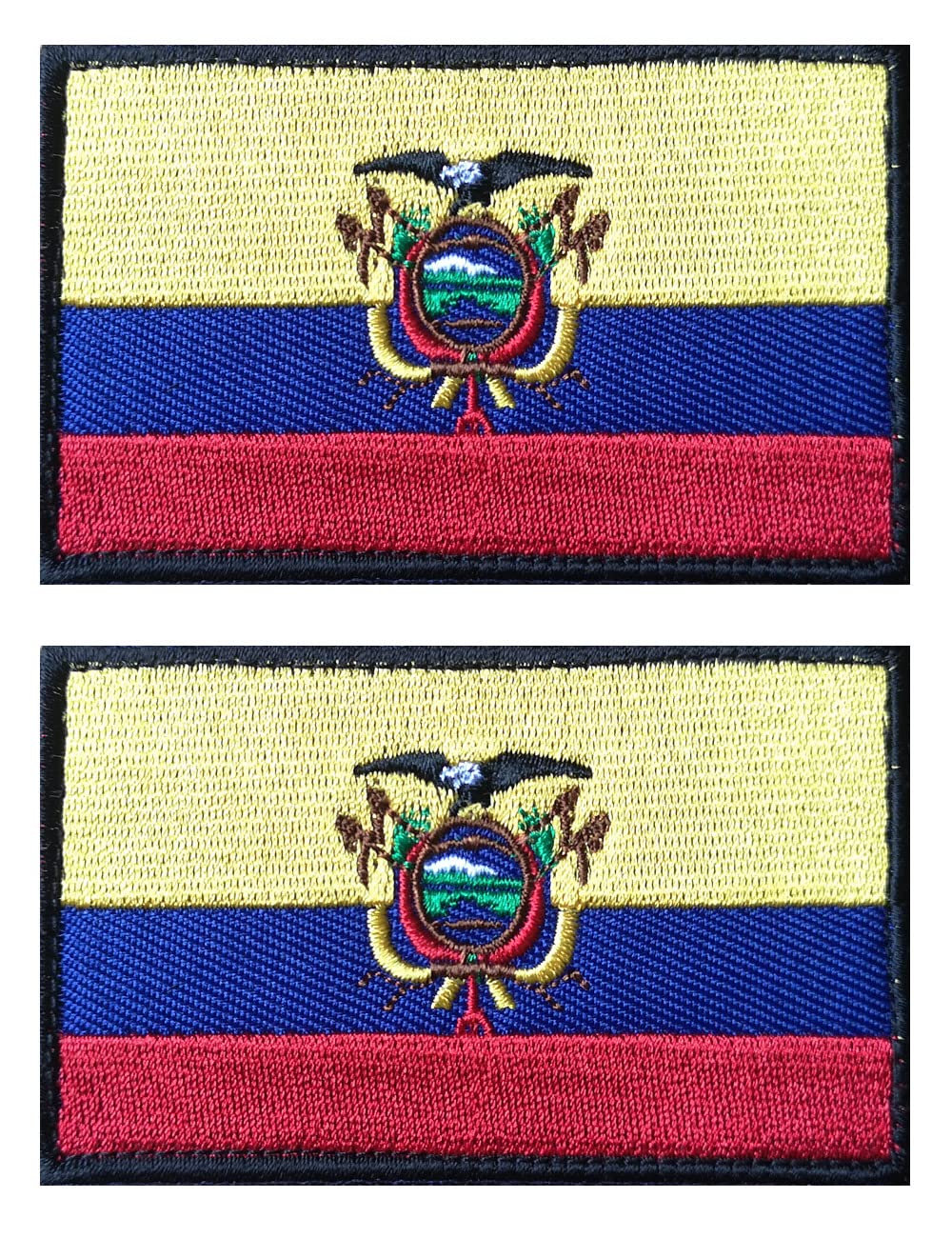 2 Pcs US Flag Patches - Tactical Military Morale Veteran Patches