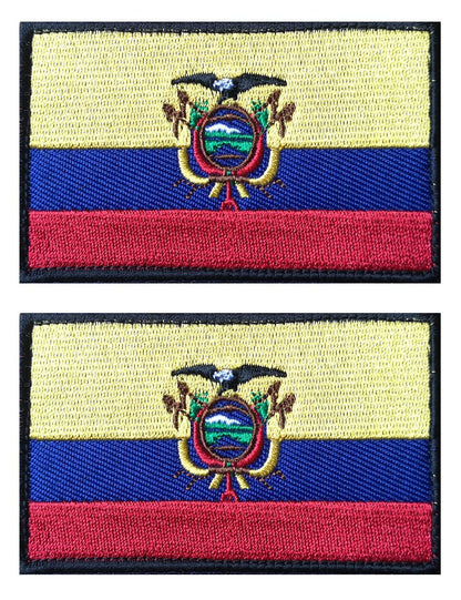 2 Pcs US Flag Patches - Tactical Military Morale Veteran Patches