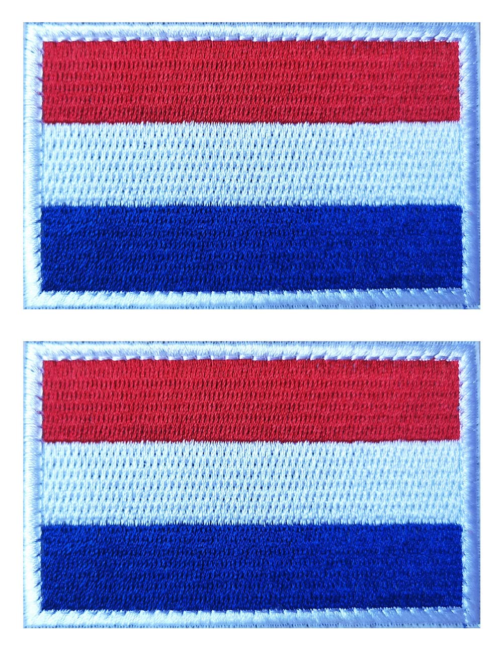 2 Pcs US Flag Patches - Tactical Military Morale Veteran Patches