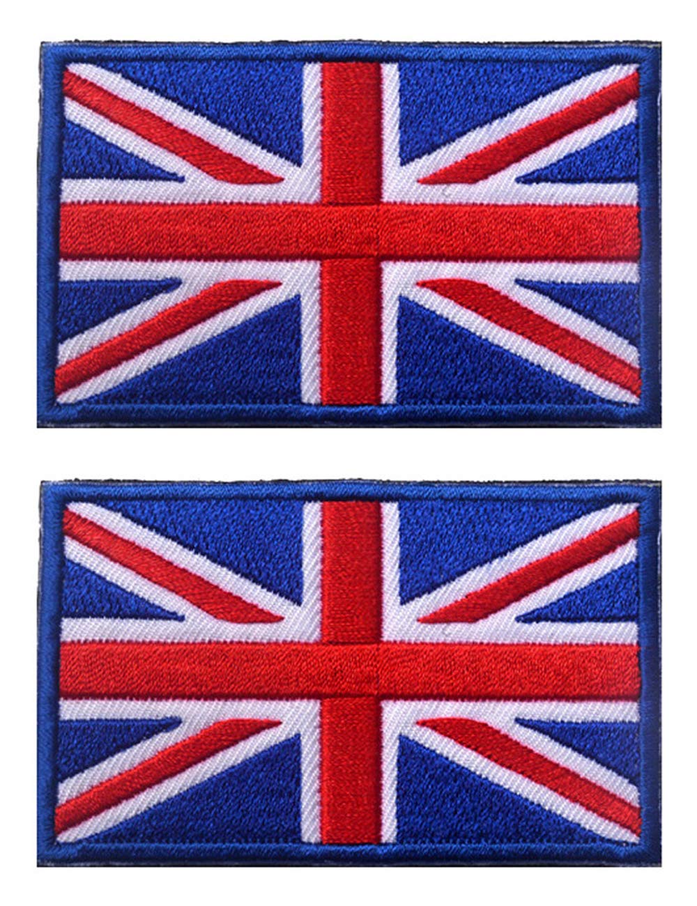 2 Pcs US Flag Patches - Tactical Military Morale Veteran Patches