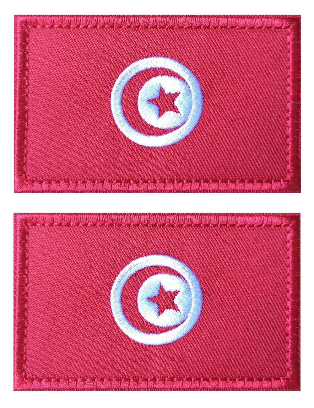 2 Pcs US Flag Patches - Tactical Military Morale Veteran Patches