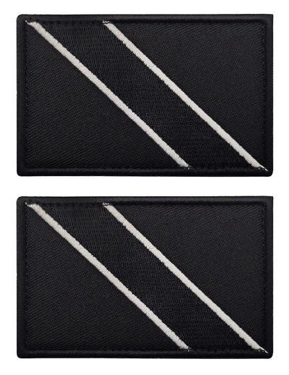 2 Pcs US Flag Patches - Tactical Military Morale Veteran Patches